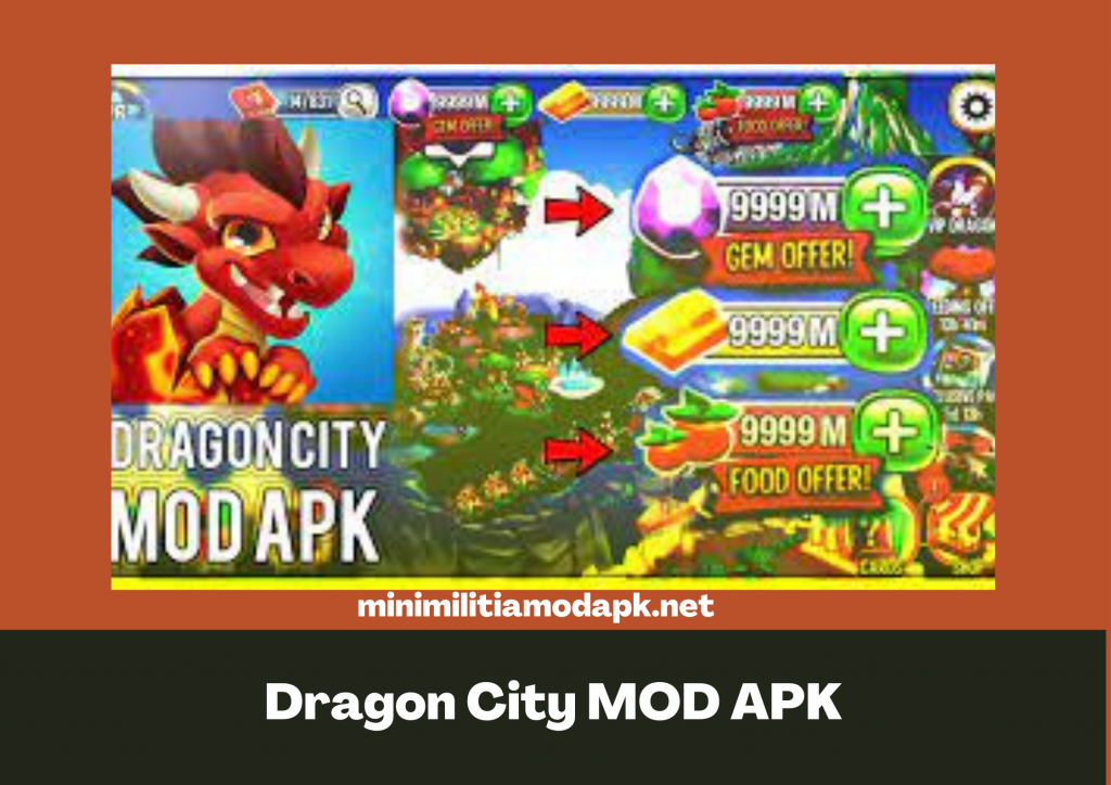 Dragon City MOD APK (Unlimited Food, Everything Unlocked)