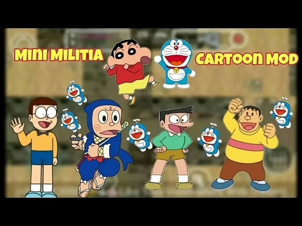 mini militia cartoon mod featured image 