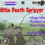 Mini militia death sprayer mod apk featured image